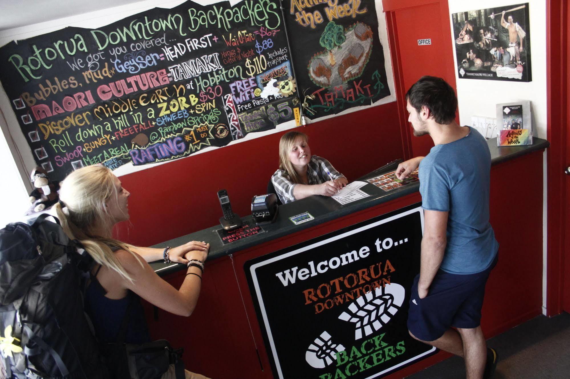 Rotorua Downtown Backpackers Hostel Exterior photo